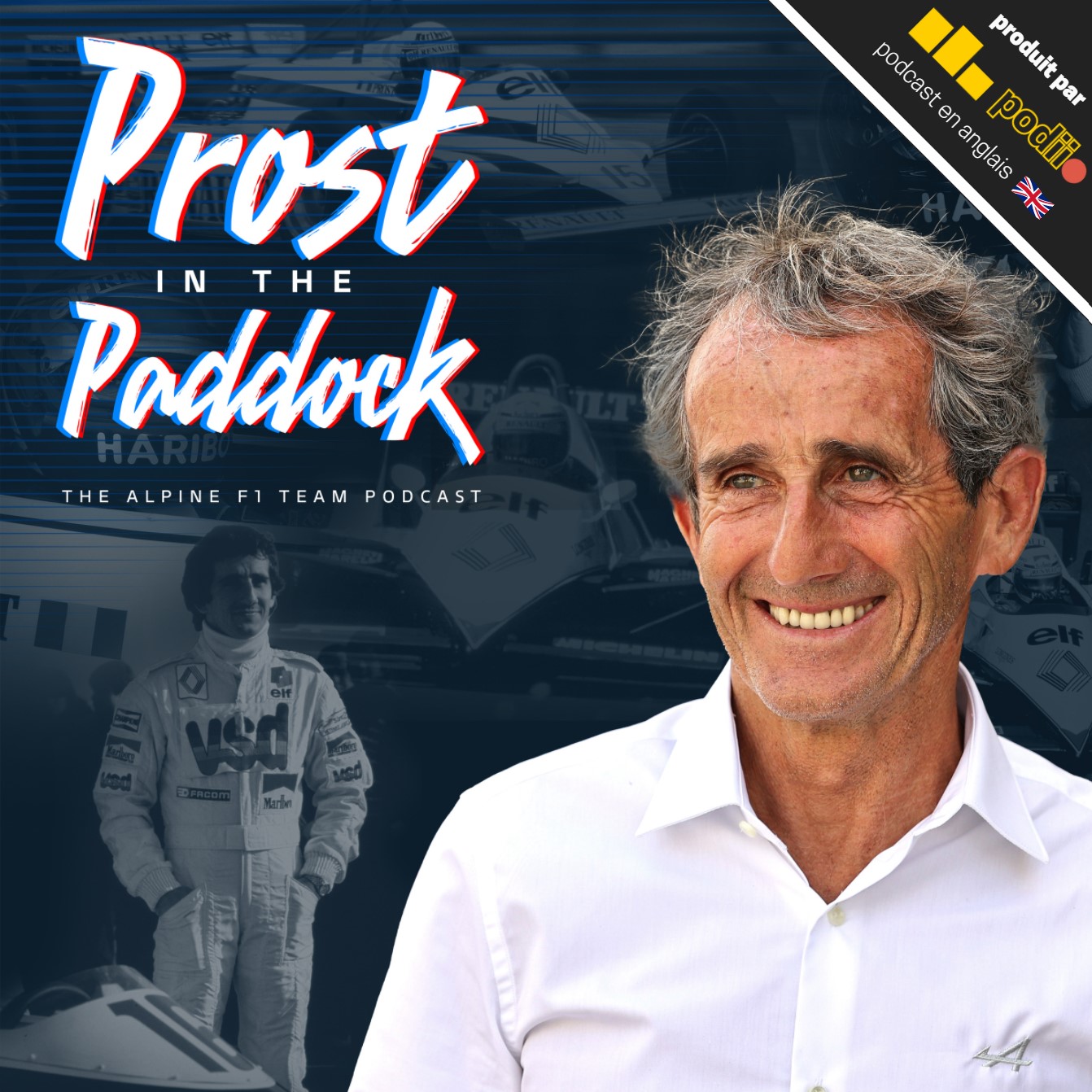 Logo du podcast "Prost in the Paddock"