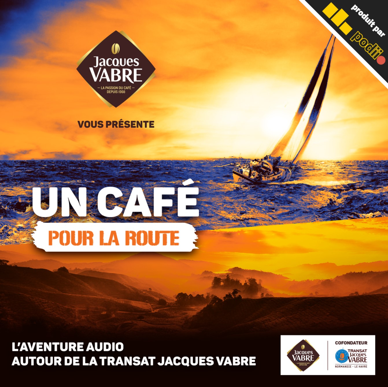 Logo du podcast "Un café pour la Route"