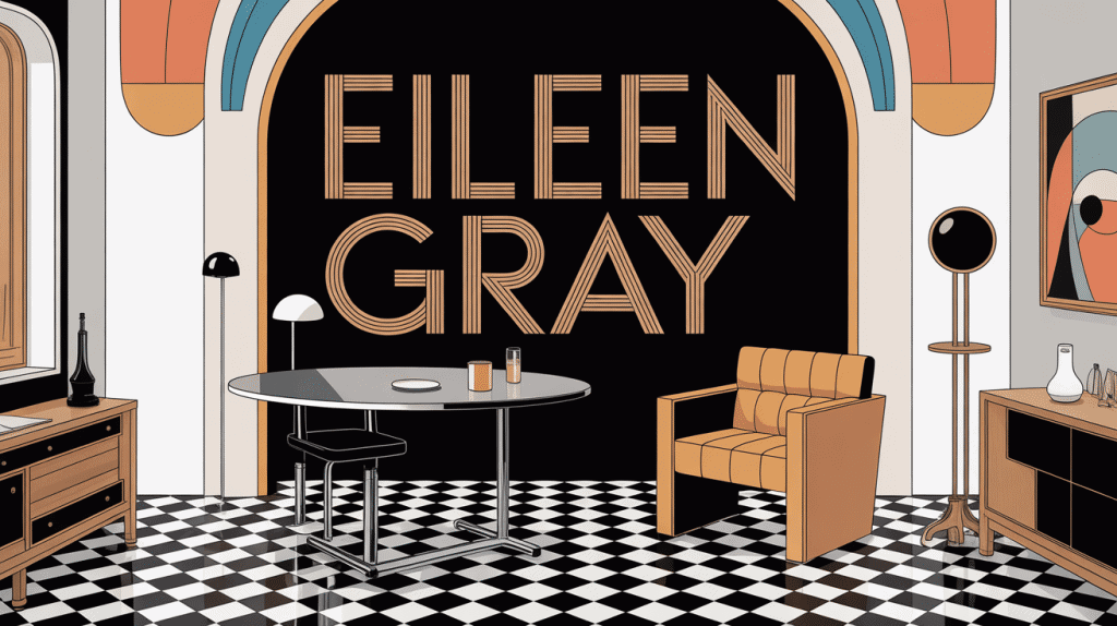 atelier design moderniste de designer eileen gray