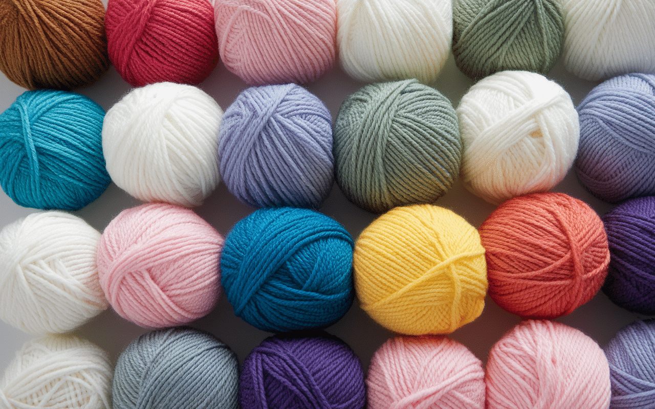 Collection de fils Rico Design couleurs vives et textures variées