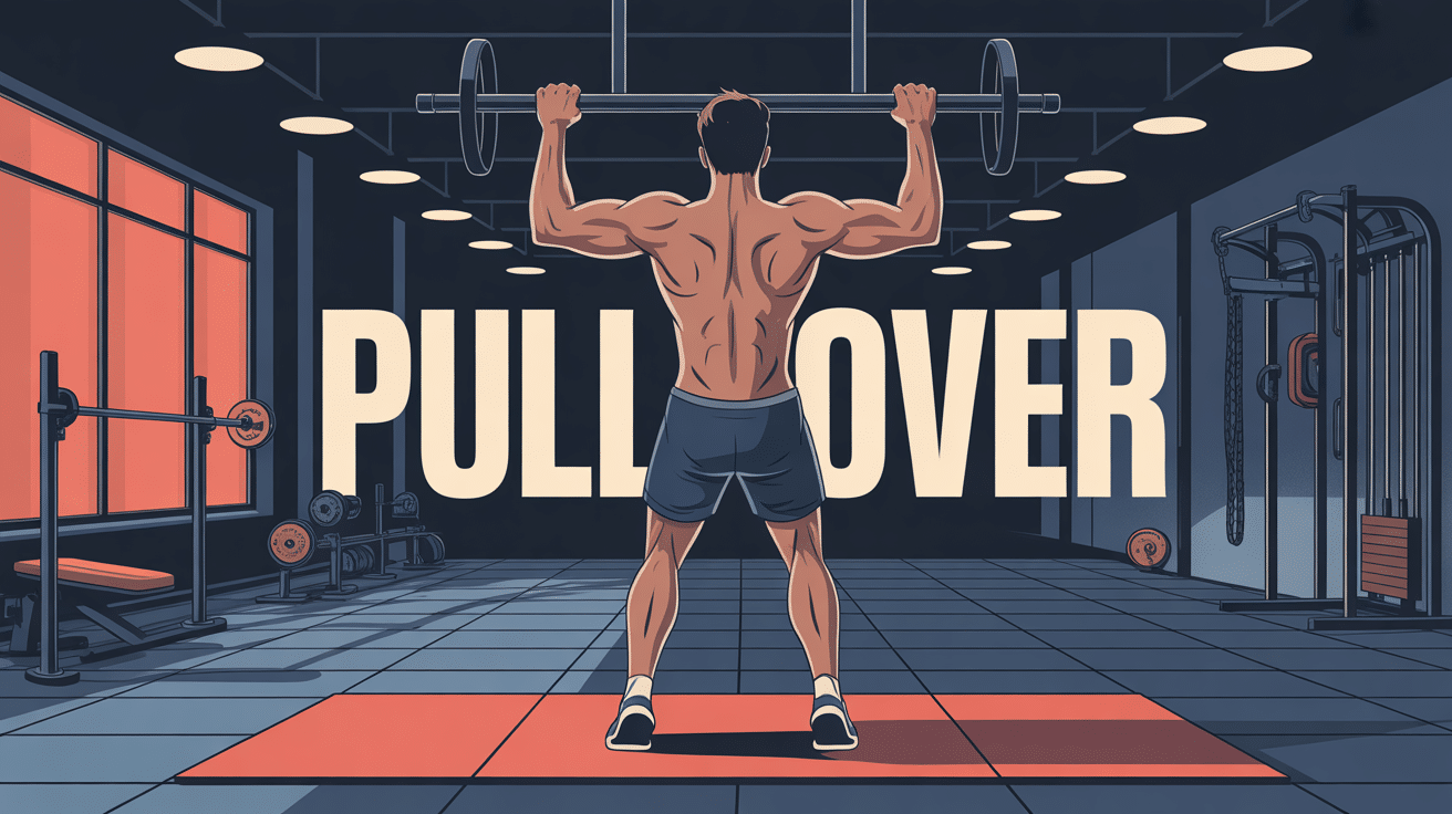 silhouette athlète pull over muscu haltère banc