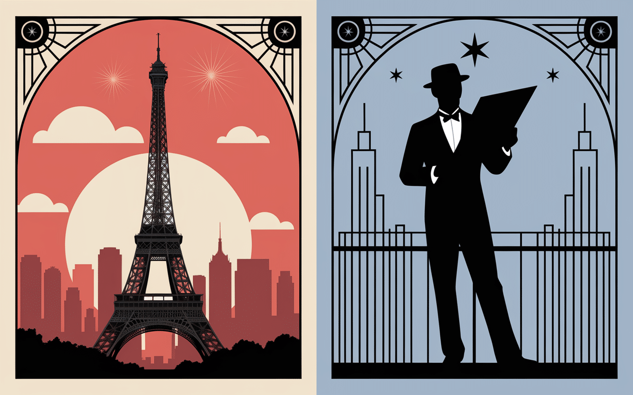 portrait raymond loewy designer silhouette costume années 1920