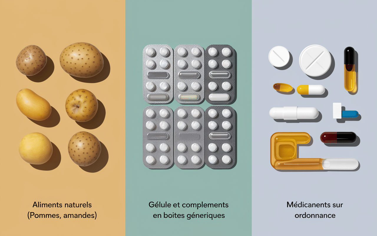 types coupe faim aliments naturels compléments médicaments