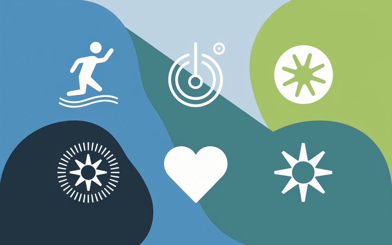 Infographie des bienfaits du sport nue