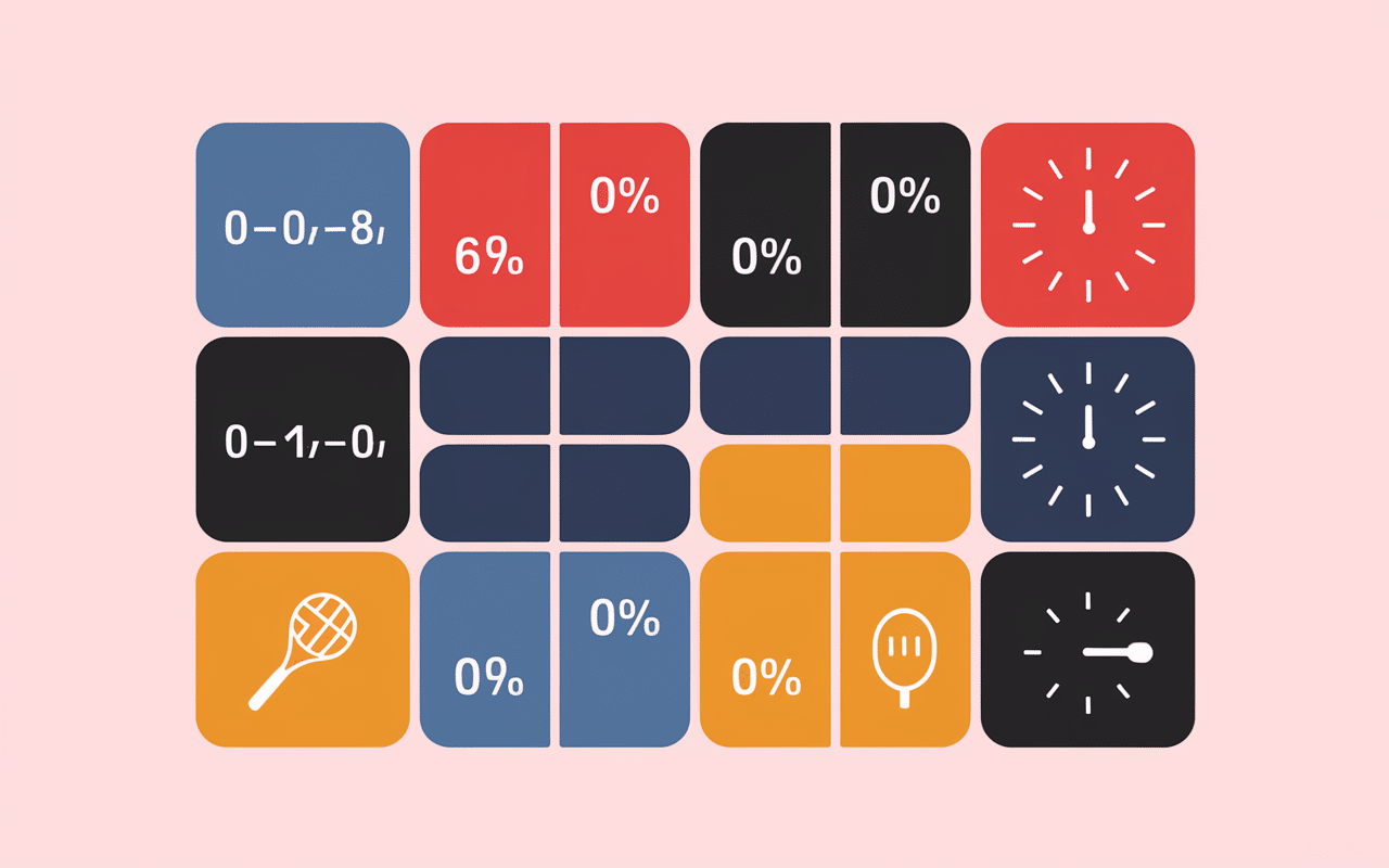 Calculatrice et sets de volley