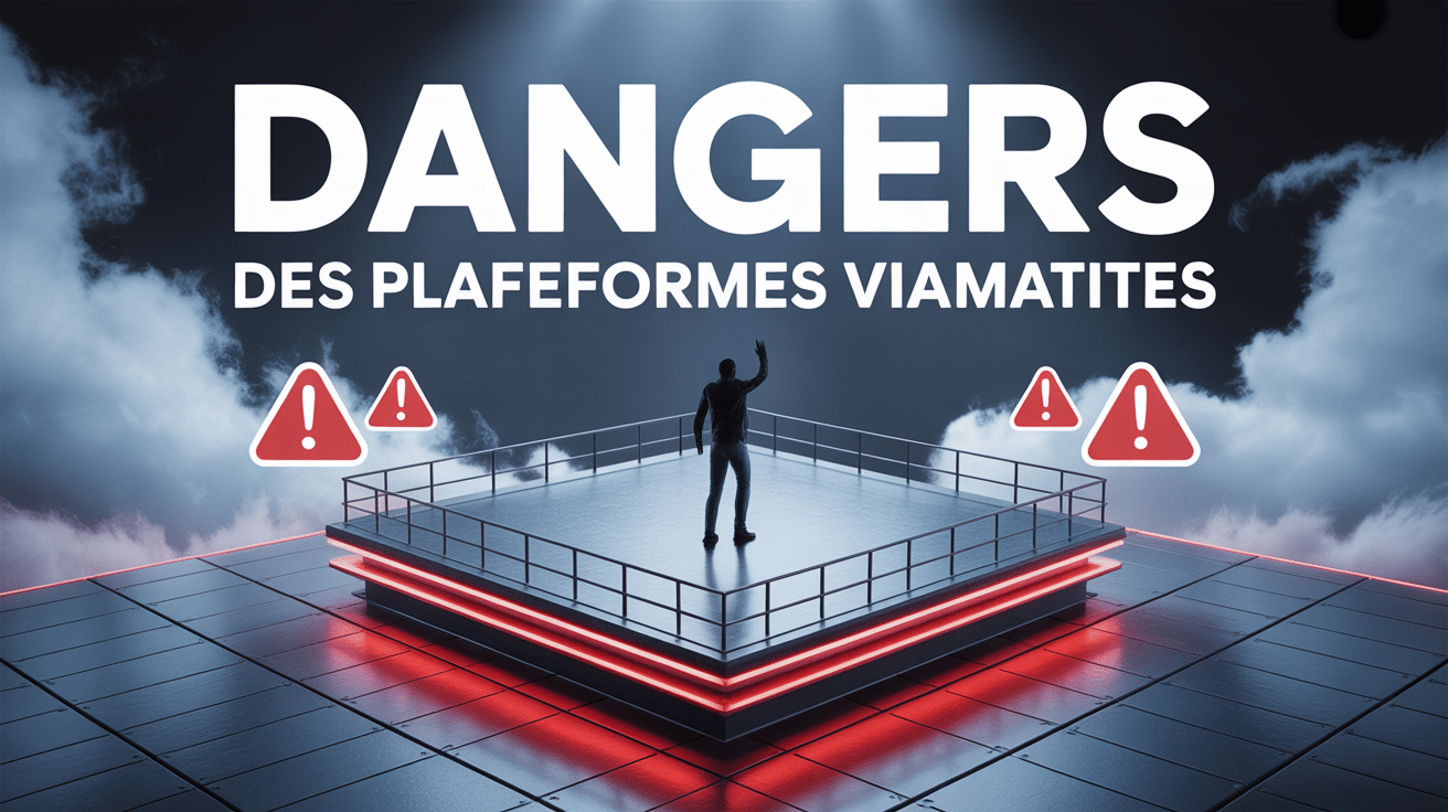 Dangers des plateformes vibrantes, alerte rouge