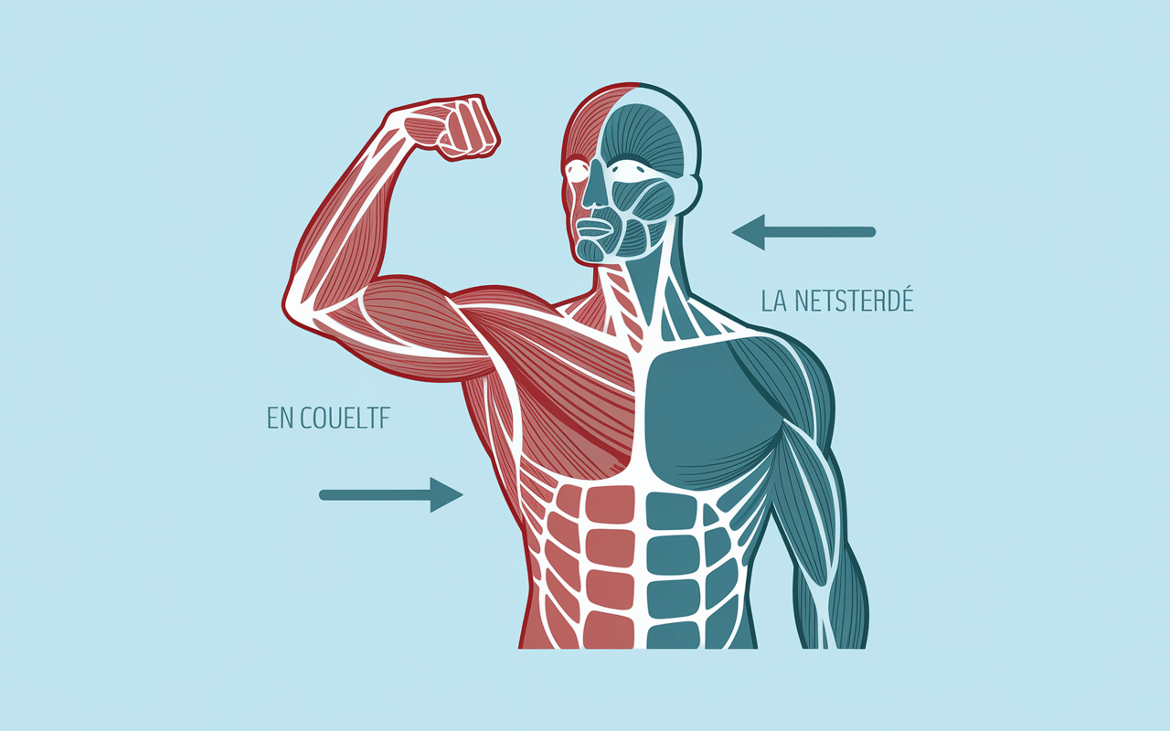 étirements récupération muscle schéma