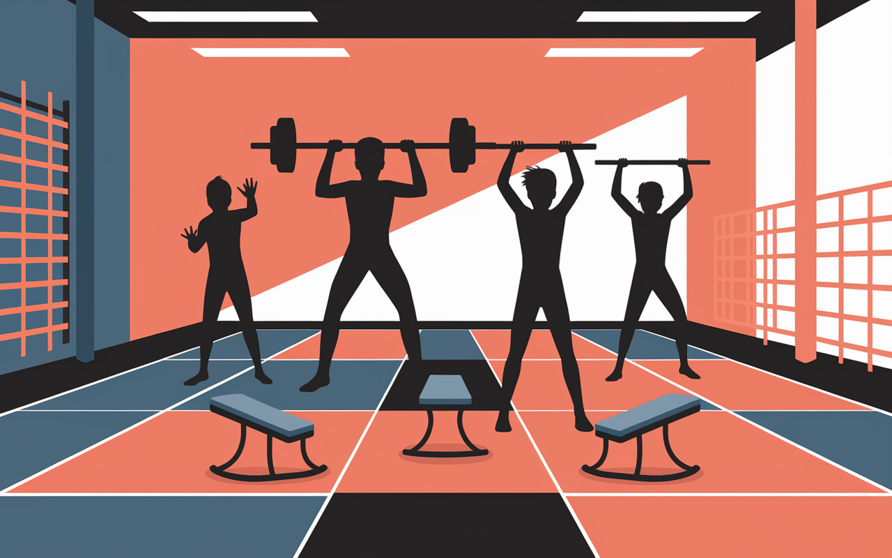 Fondations musculation adolescent exercices