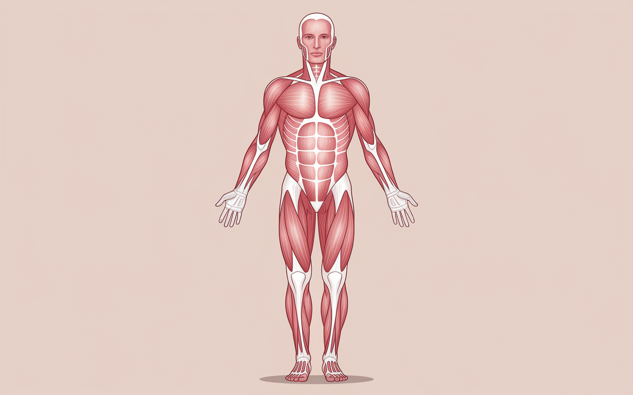 Musculation mollets coupe anatomique muscles