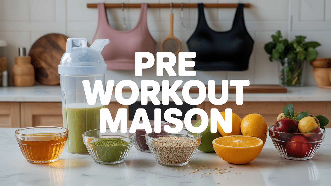 pre workout maison ingrédients naturels cuisine moderne