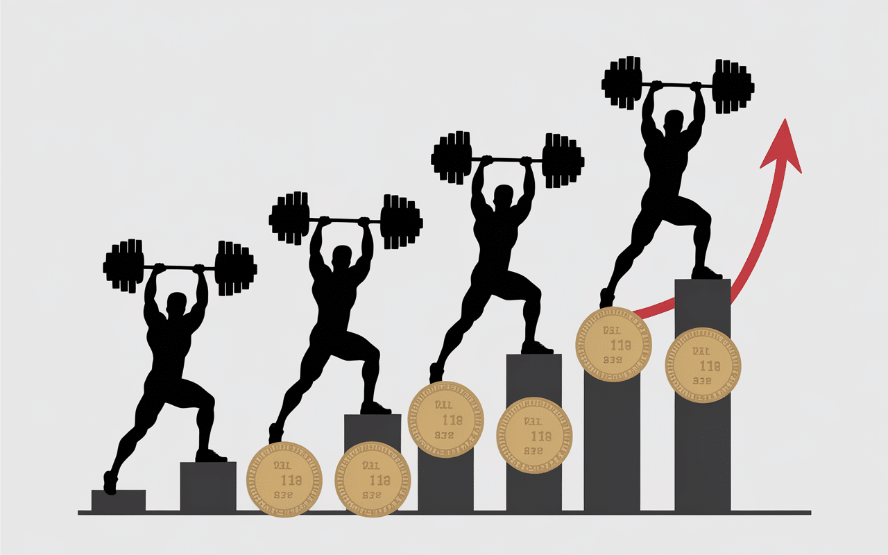 Spotter musculation progression et records personnels