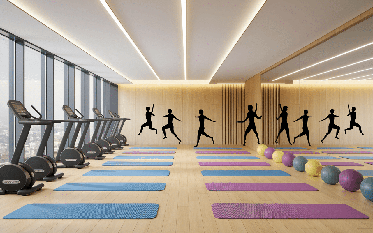 c fitness carre de soie machines musculation cours collectifs