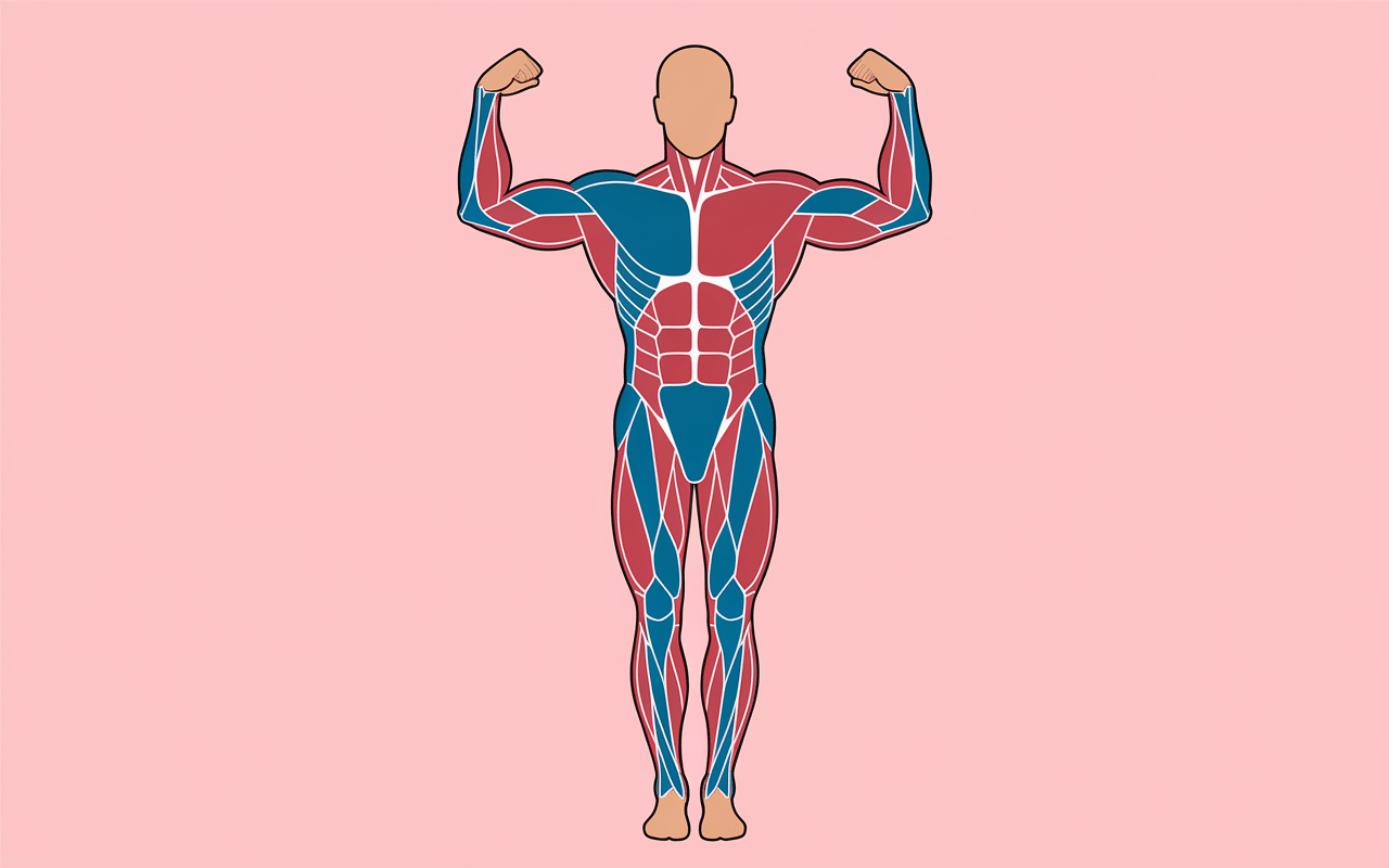 Schéma muscles rameur combien de temps faire du rameur pour se muscler