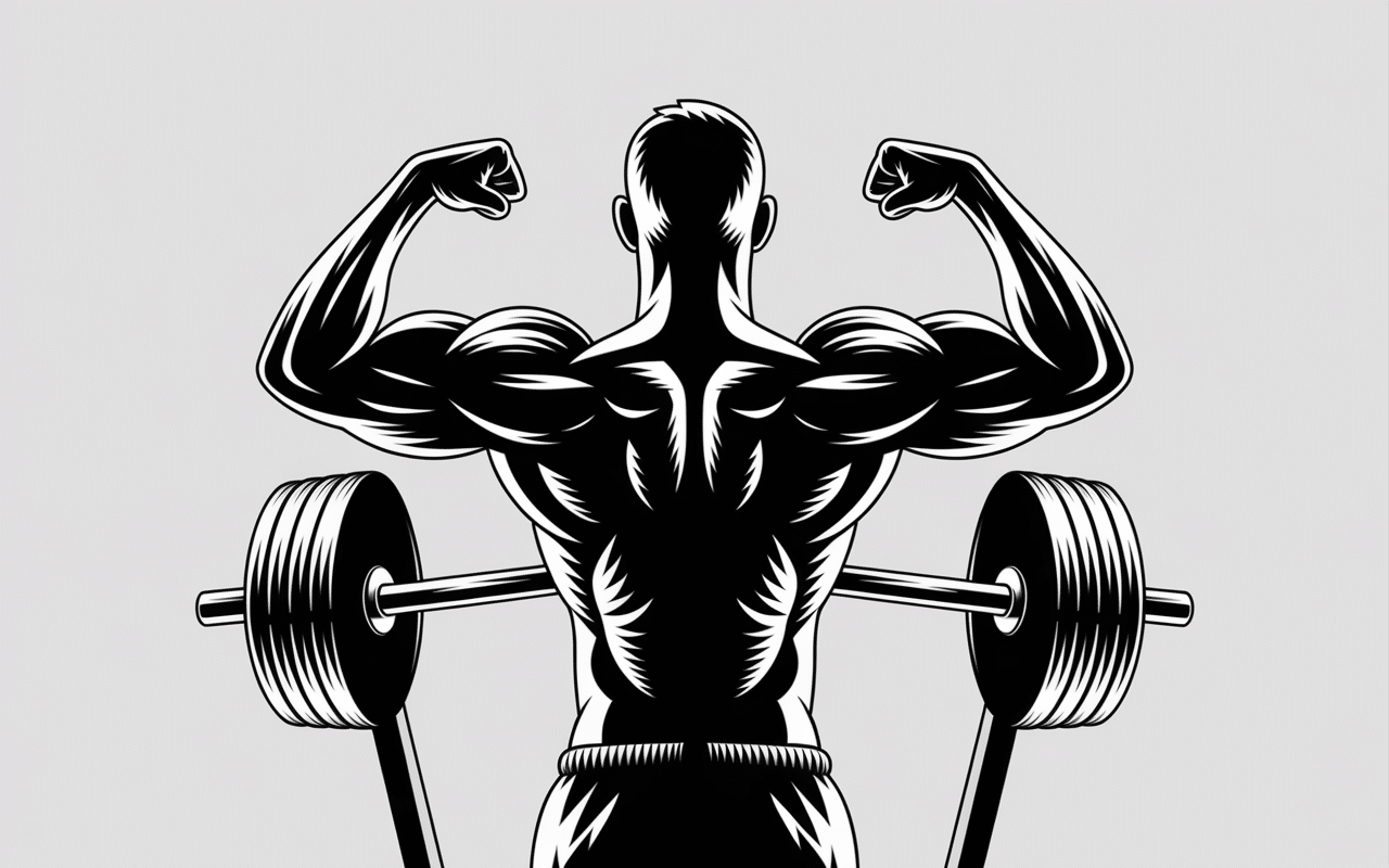 Silhouette rameur chronomètre combien de temps faire du rameur pour se muscler