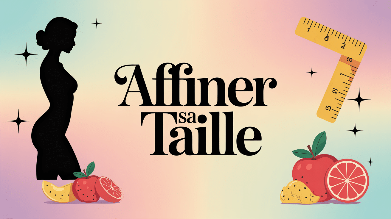 comment affiner sa taille illustration silhouette féminine taille fine