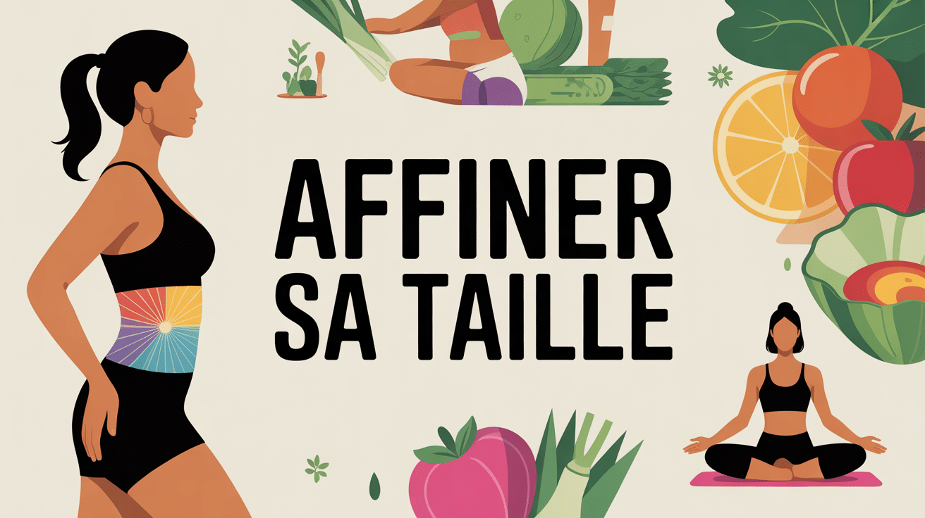 Comment avoir une taille fine silhouette féminine et équilibre