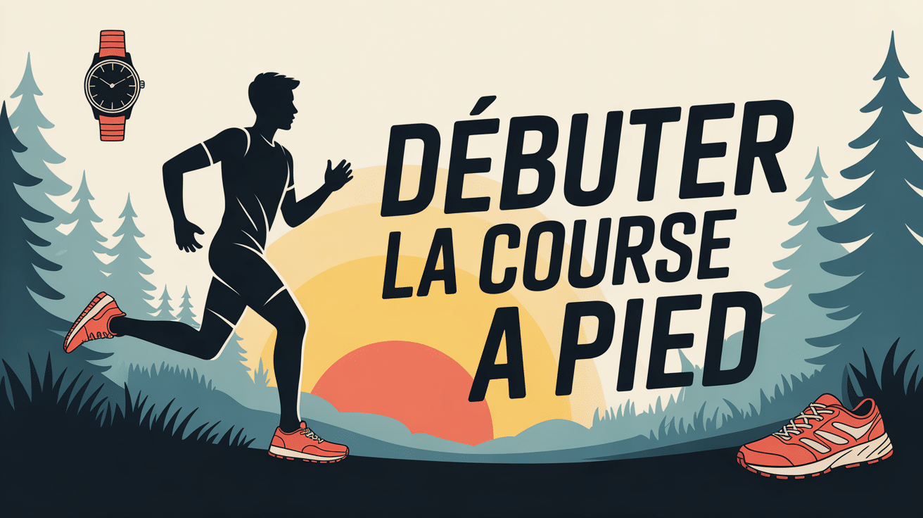 Silhouette coureur lever du soleil comment commencer à courir