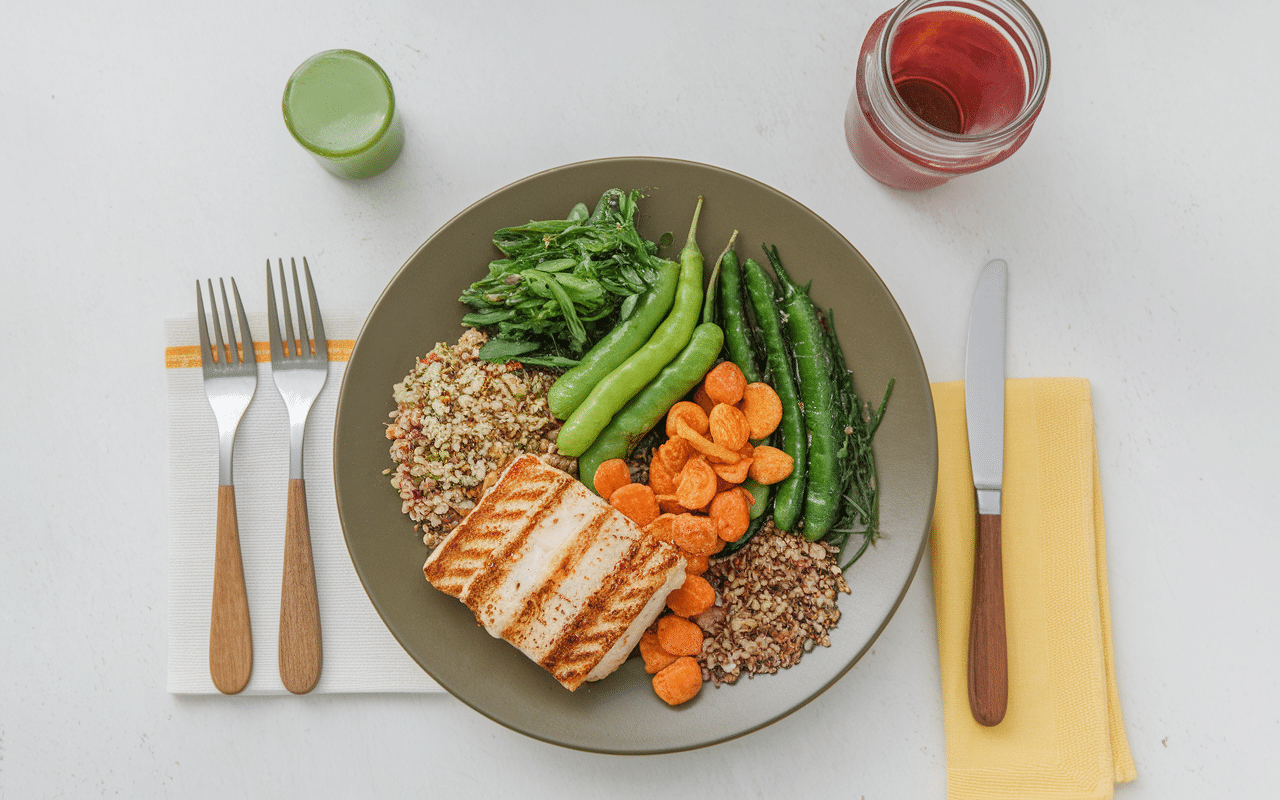 comment grossir des cuisses assiette proteines legumes