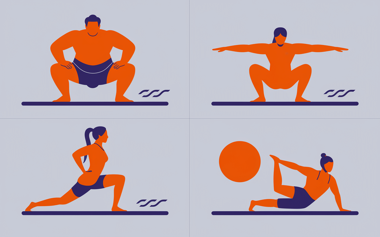 Exercices maison salle comment muscler l interieur des cuisses