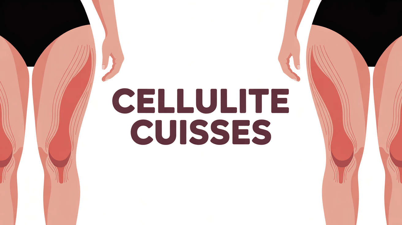 illustration jambes cellulite cuisses