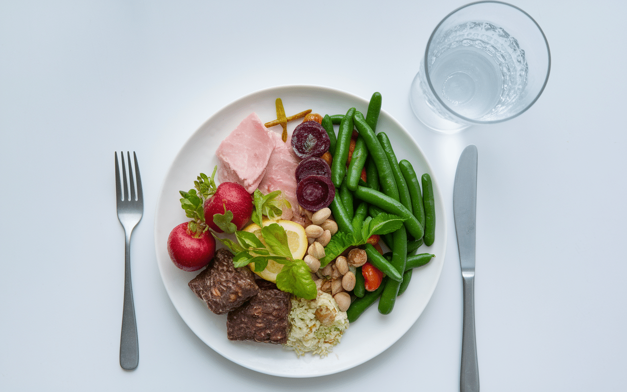 comment perdre poignees d amour assiette equilibree