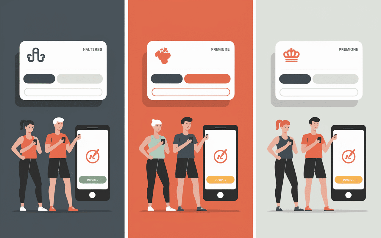 cartes abonnements basic fit illustration avantages