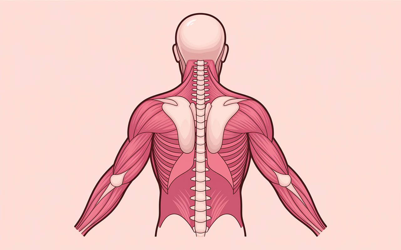 etirement haut du dos zones tension