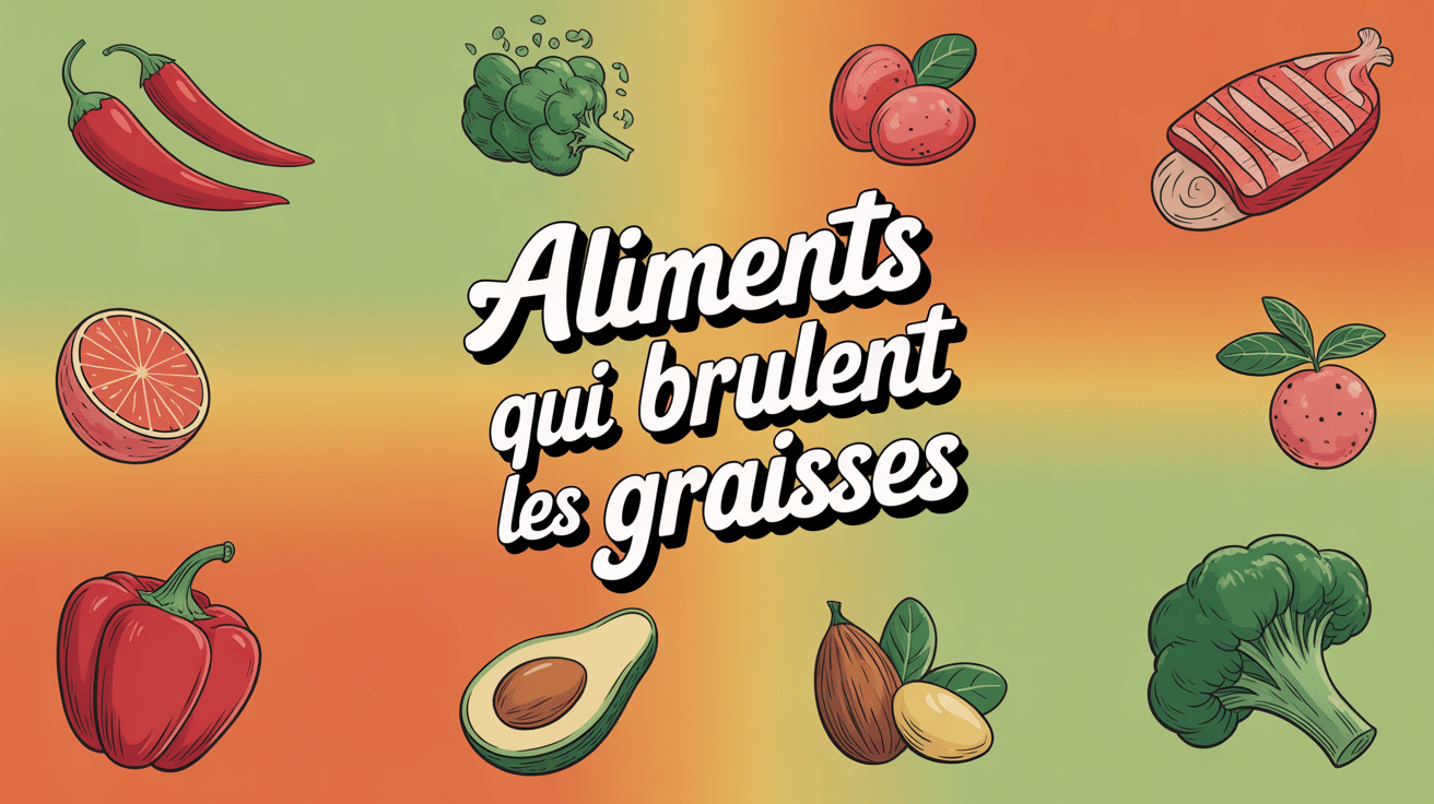 composition d’aliments qui brule les graisse