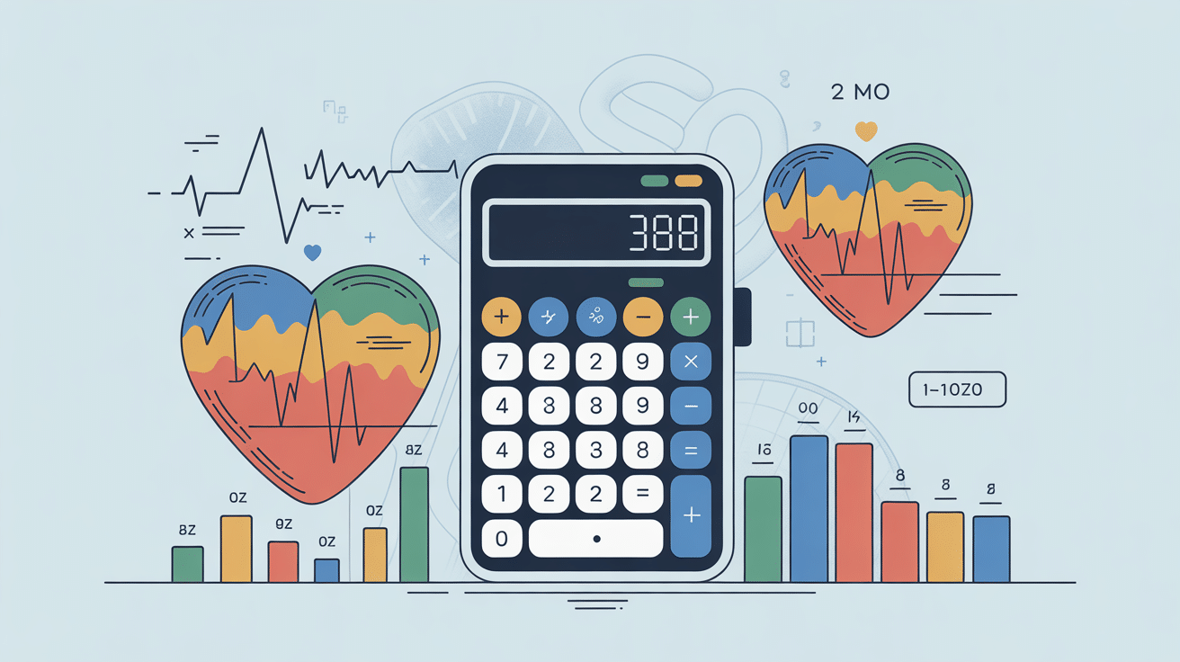 calcul zone frequence cardiaque calculatrice montre donnees