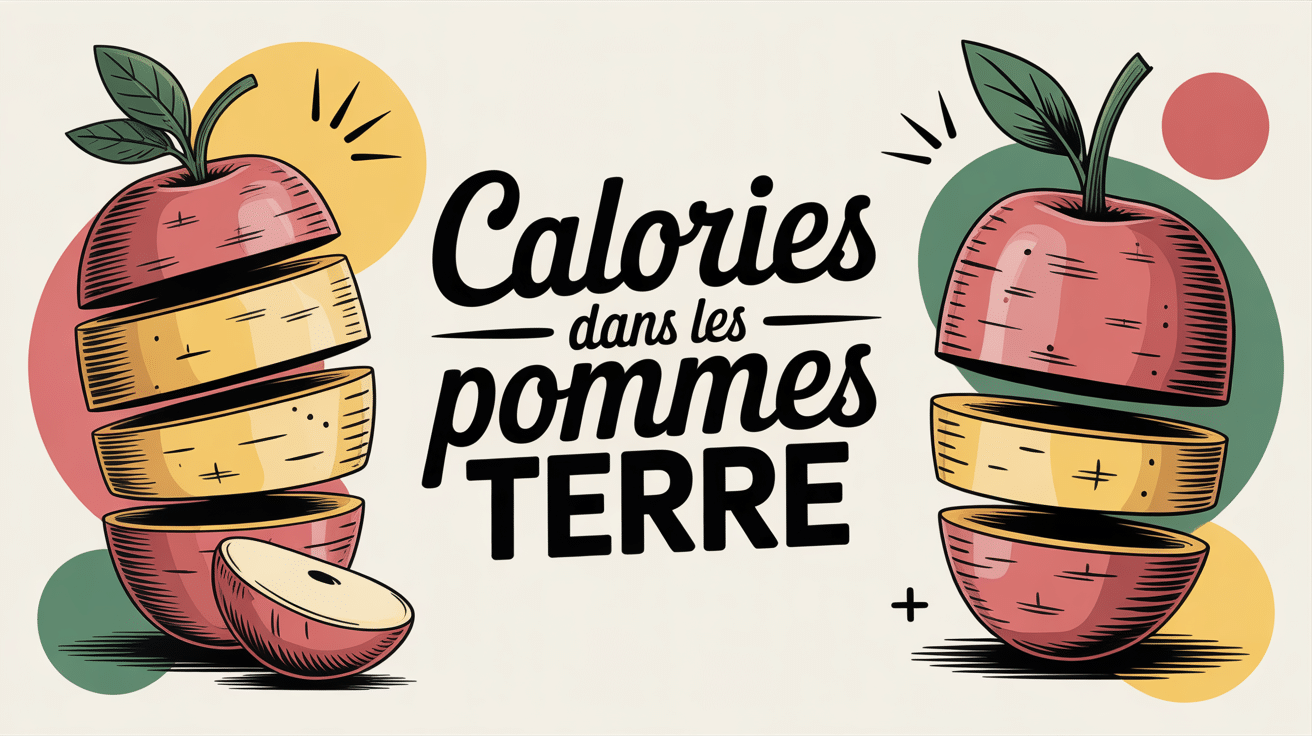composition de pommes de terre et texte calories dans les pommes de terre