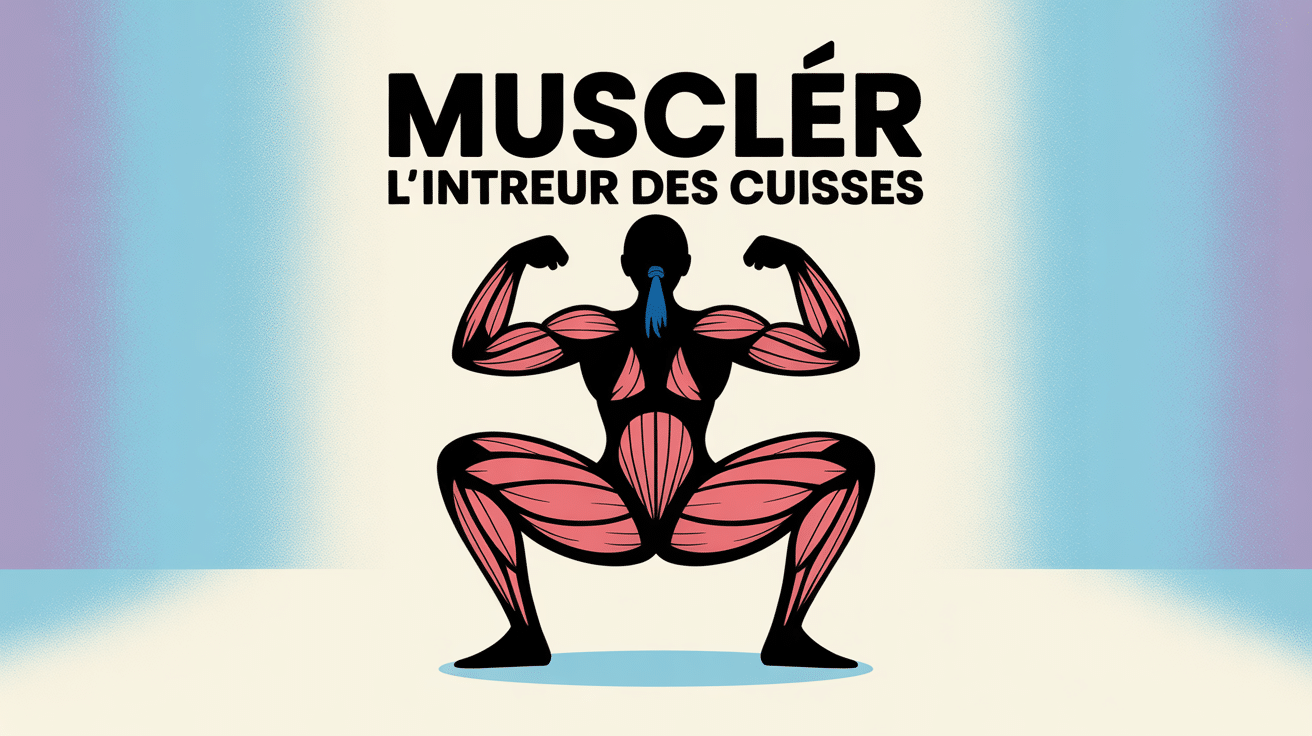 comment muscler l'intérieur des cuisses avec le squat sumo illustration