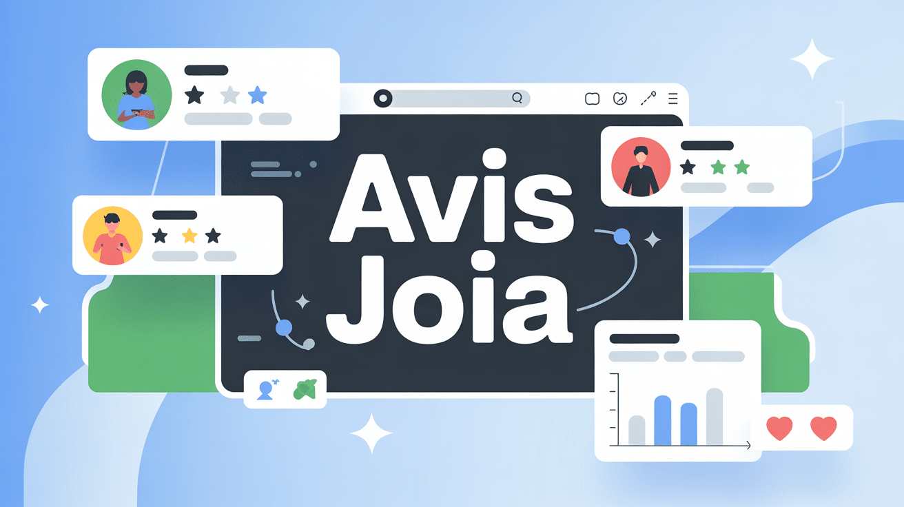 joia avis interface moderne avec notes et commentaires