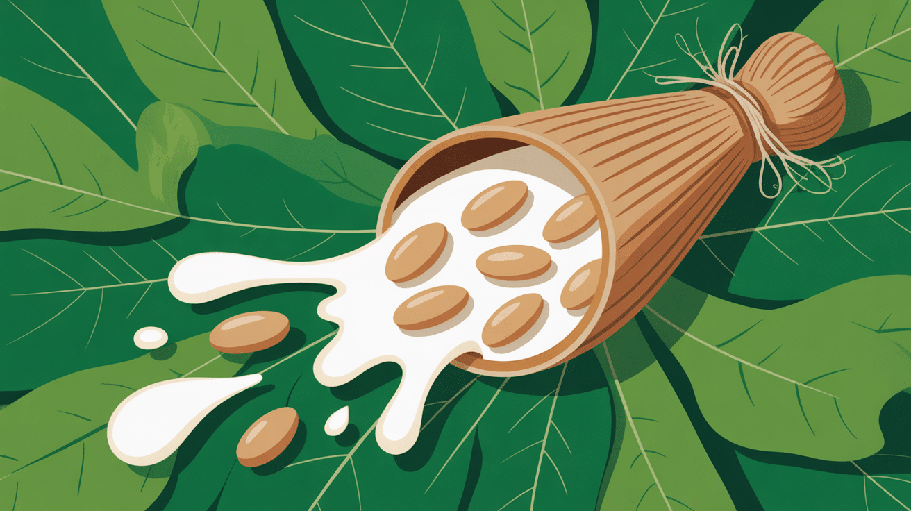 lait de soja les bienfaits illustration nutrition