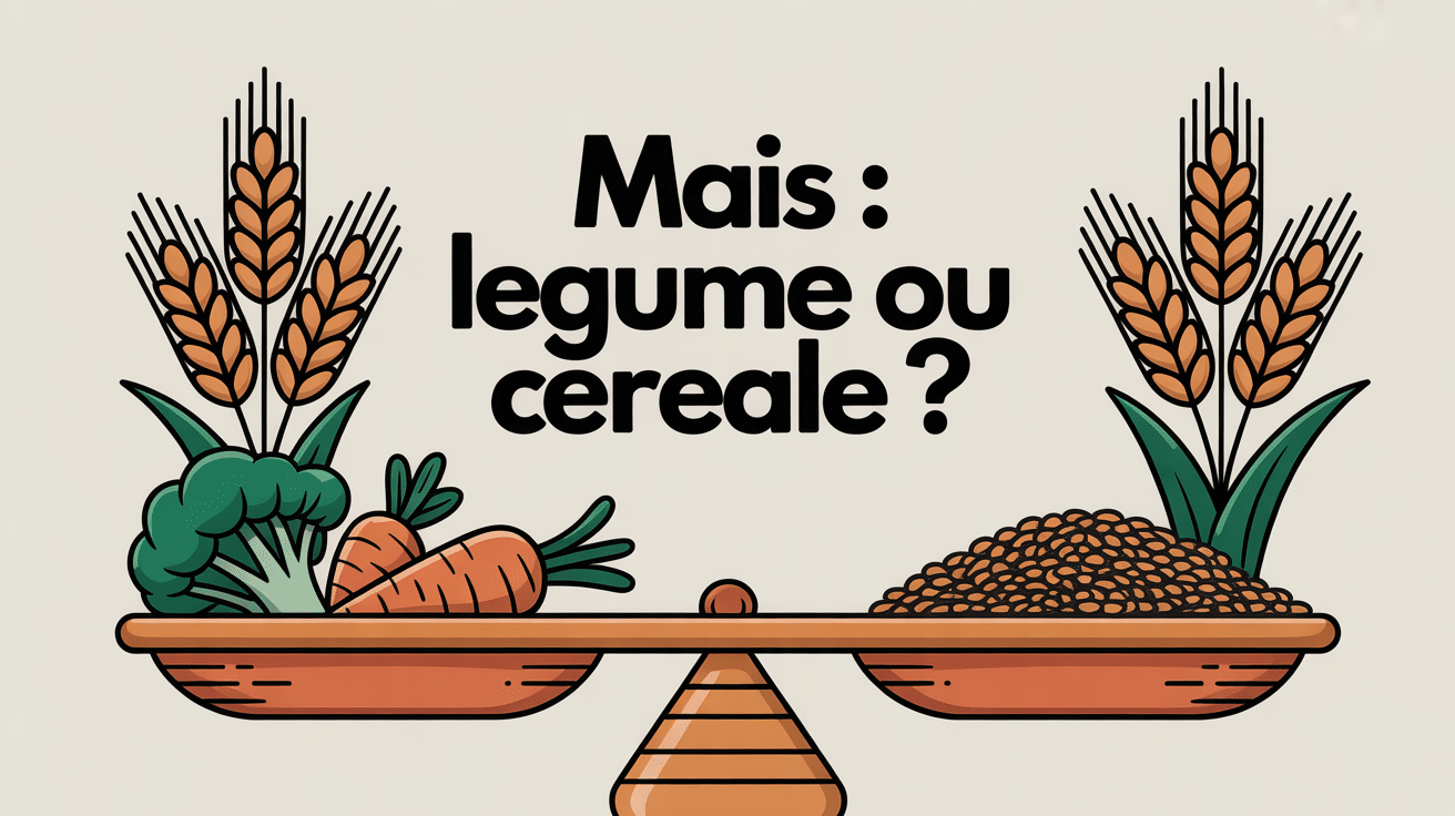 illustration le mais est il un legume balance