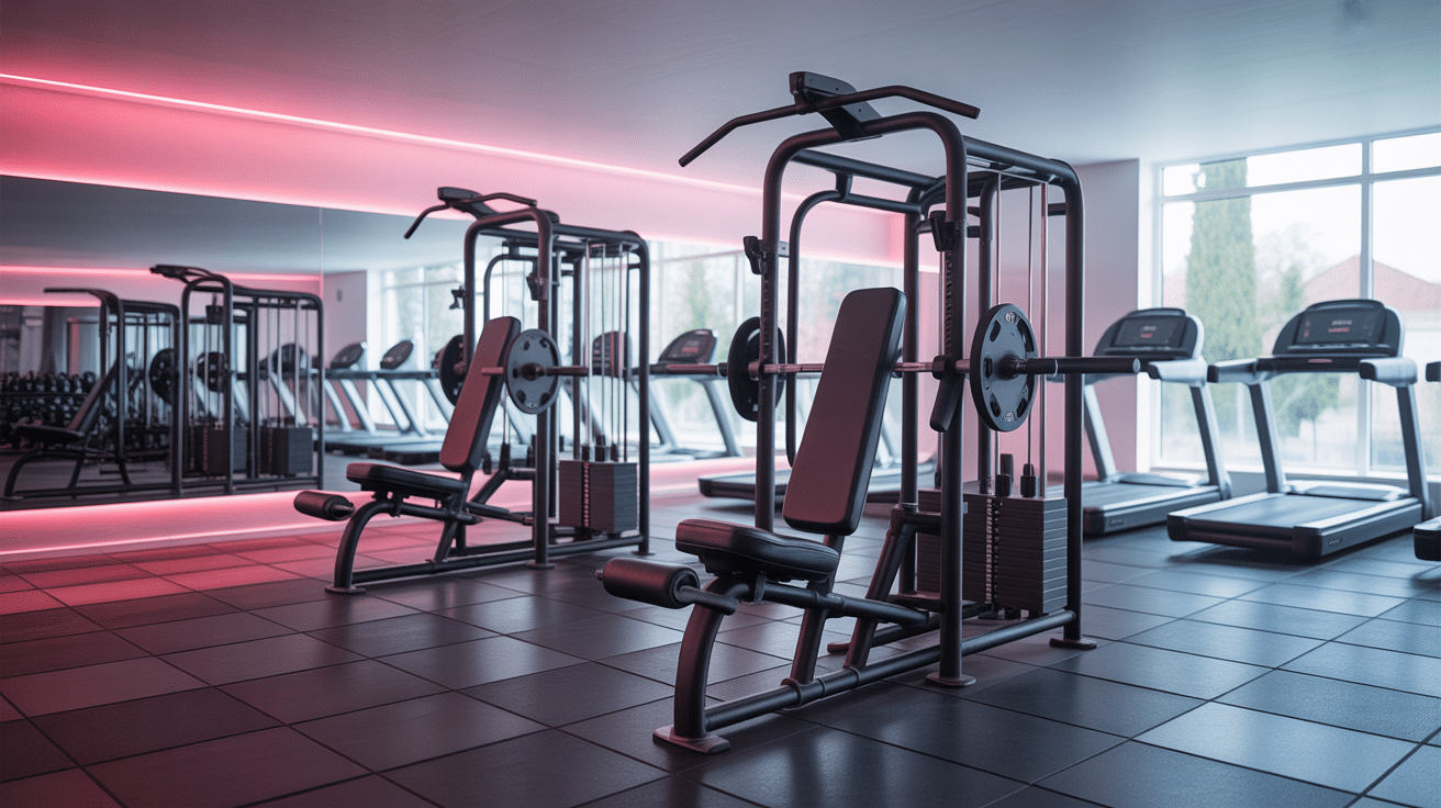 machine salle de sport fessier presse hip thrust abducteur