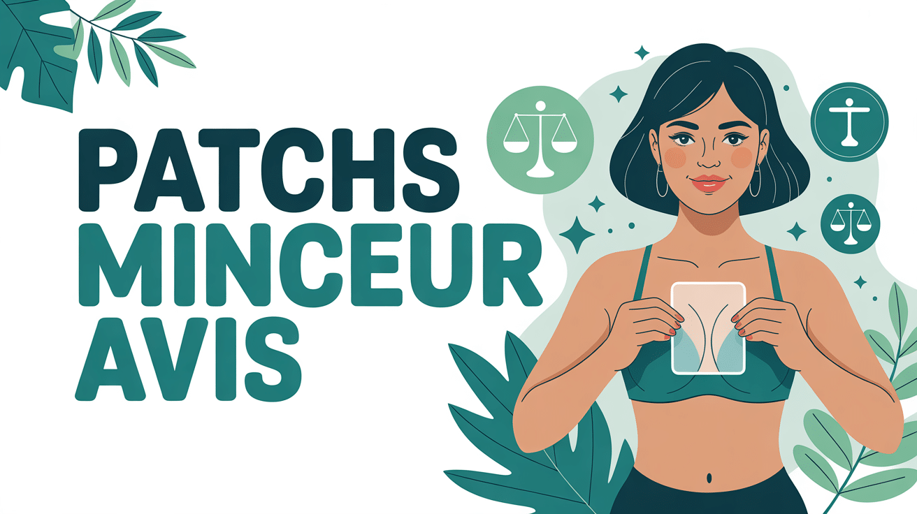 Patch minceur avis femme applique patch bras illustration