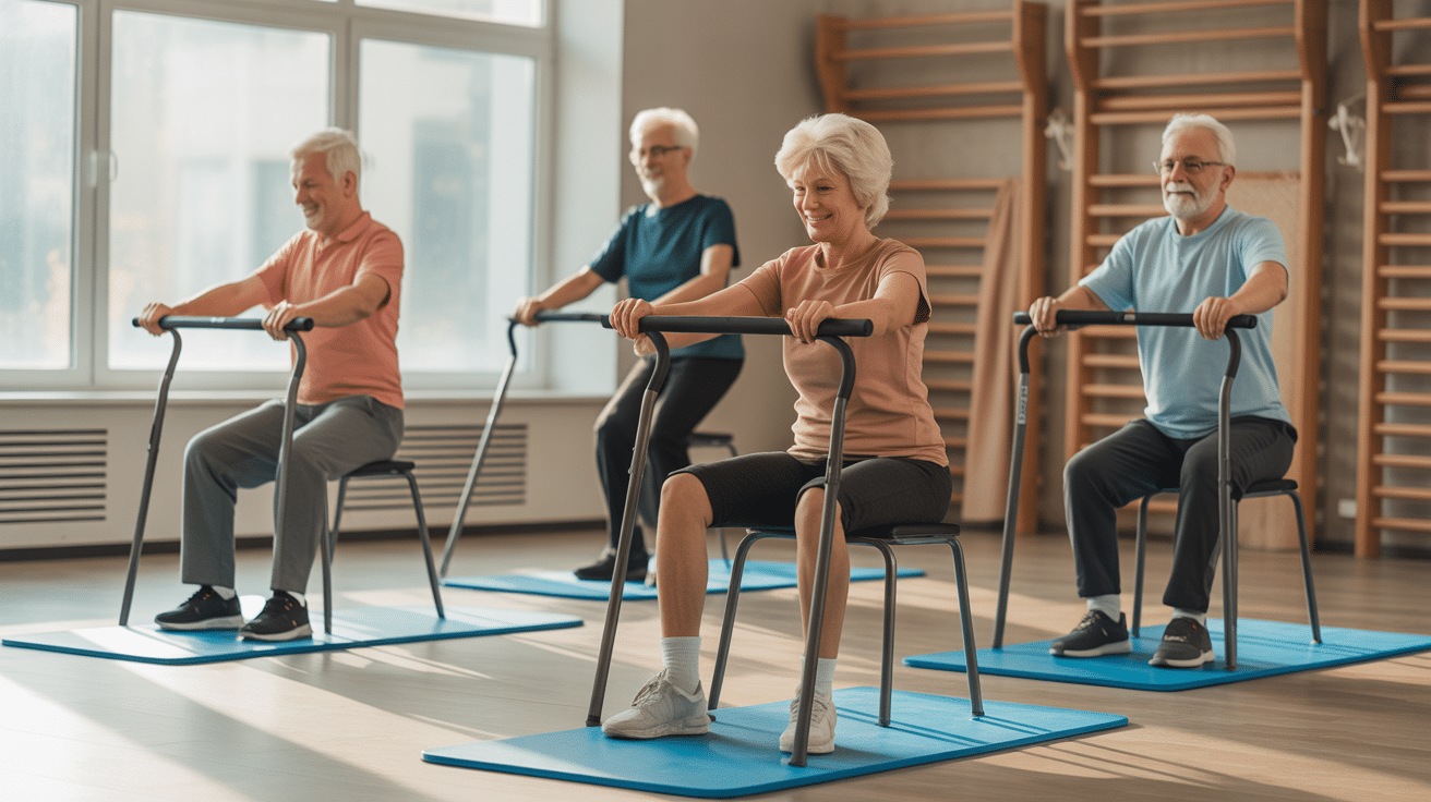 Musculation senior entraînement adapté seniors