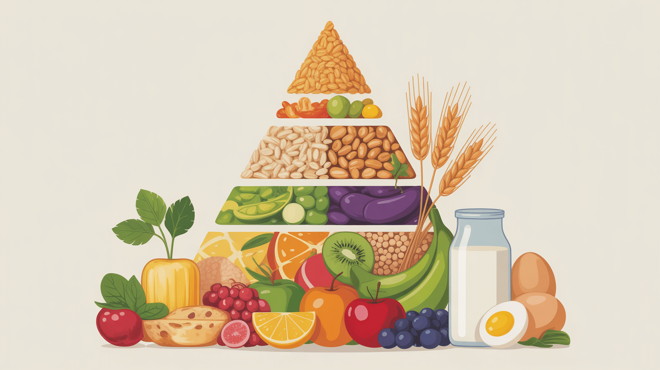 que mange un vegetarien pyramide nutrition