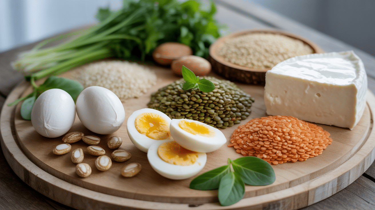 que mange un vegetarien proteines vegetales