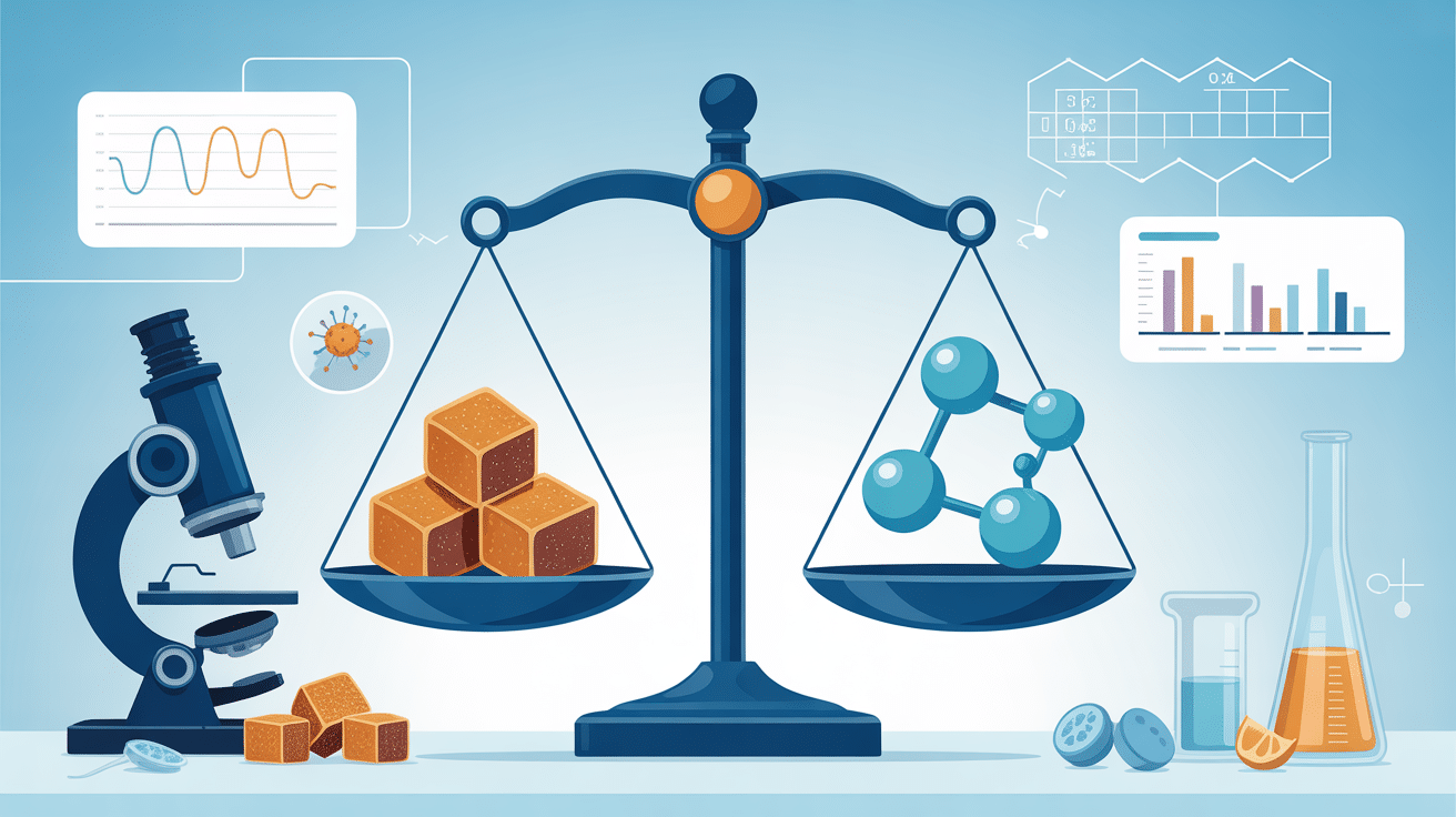 sucre fleur de coco danger balance glucose science