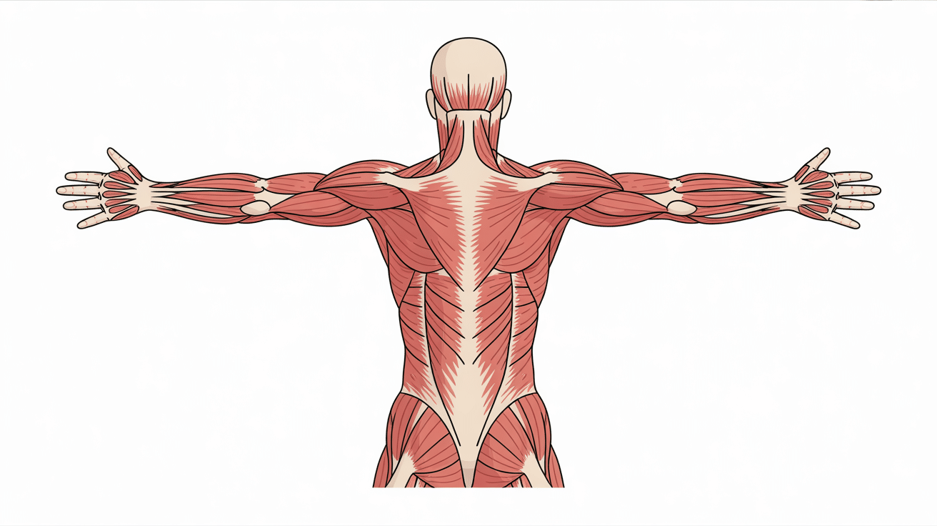 Tirage horizontal a la poulie muscles dos schematic