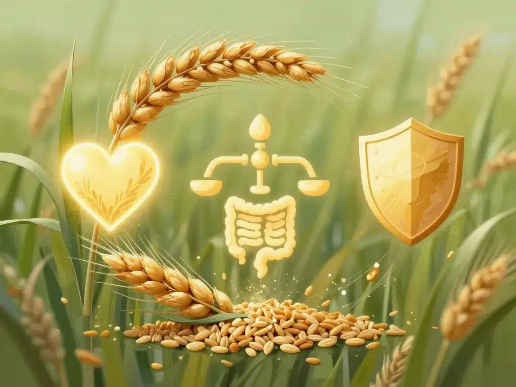 céréales bienfaits santé symboles