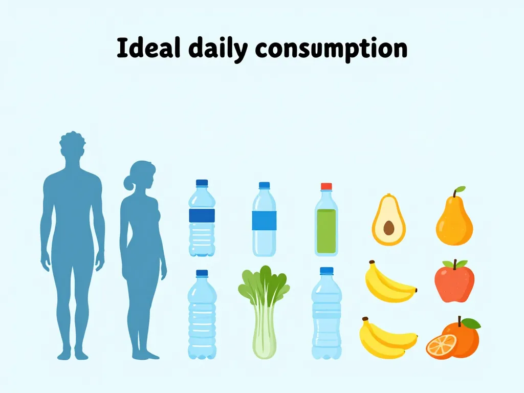 combien d eau par jour besoin quotidien illustration