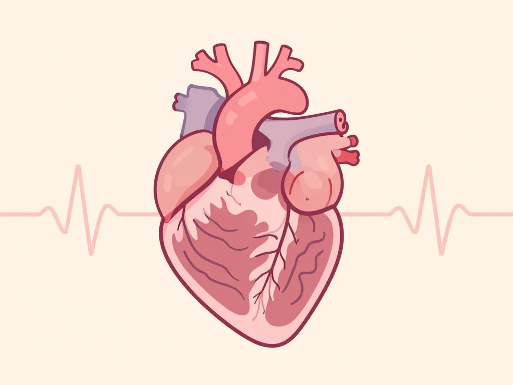 Schéma extrasystoles dues a l'estomac coeur et estomac