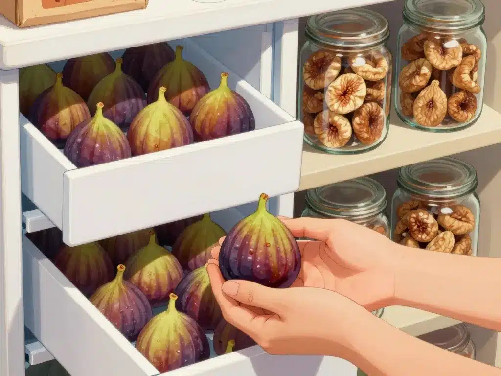 figues fraîches sélection et conservation figues sèches