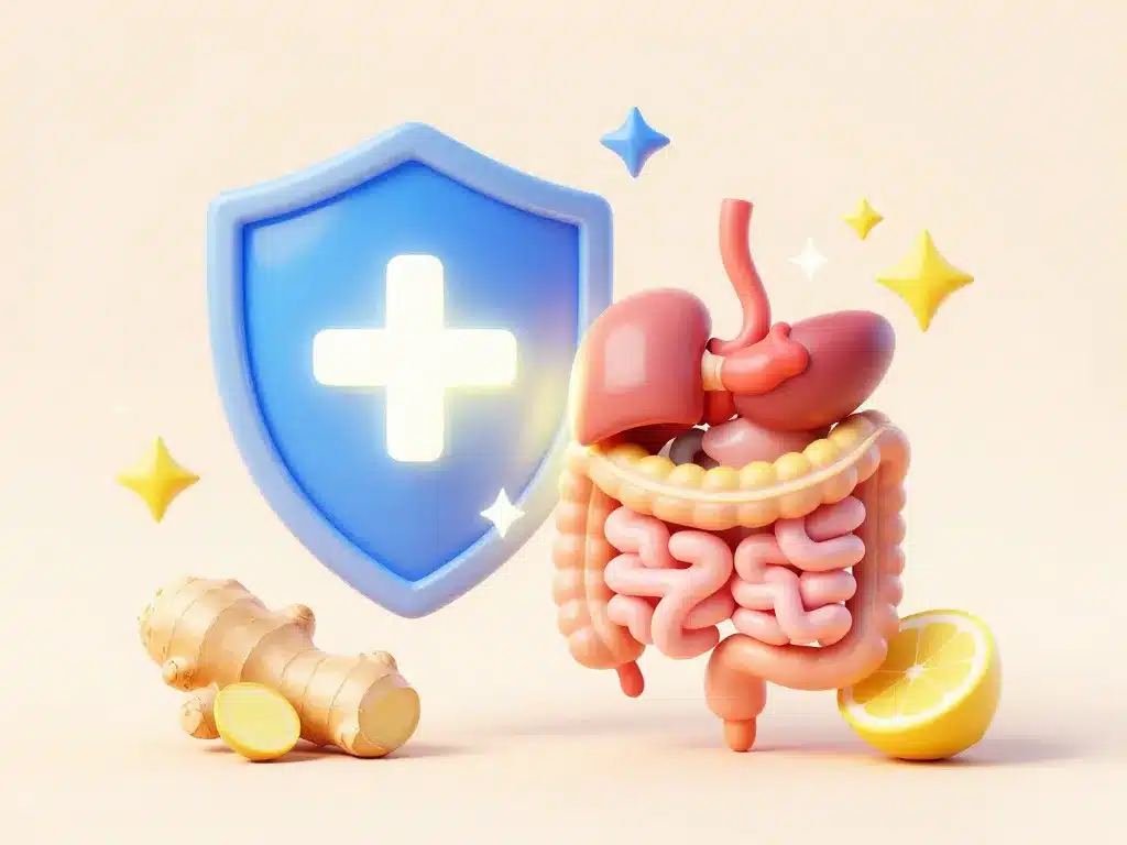 illustration bienfaits gingembre et citron santé