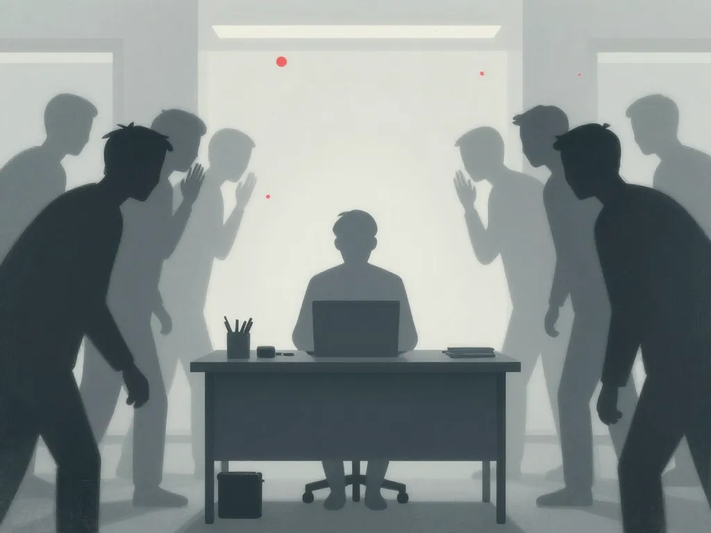 Harcèlement moral au travail : exemples, isolement salarié