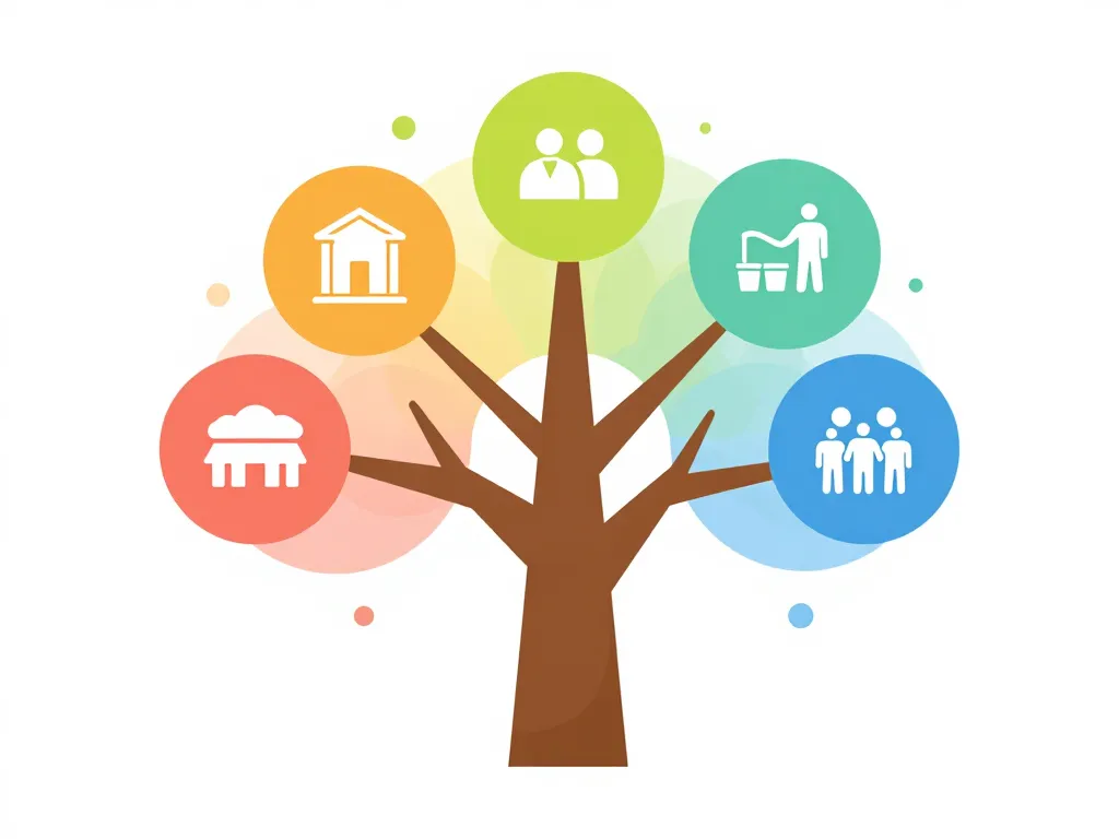 illustration ladrome symboles administration tourisme vie