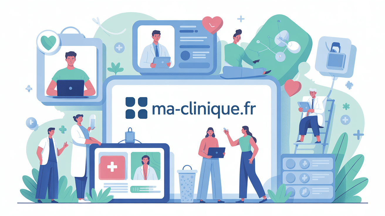 illustration santé en ligne ma-clinique.fr