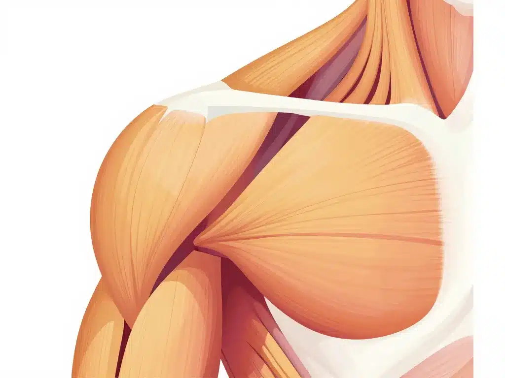 diagramme muscles de l epaule deltoide coiffe